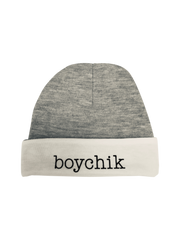 Boychik Gray & White Hat